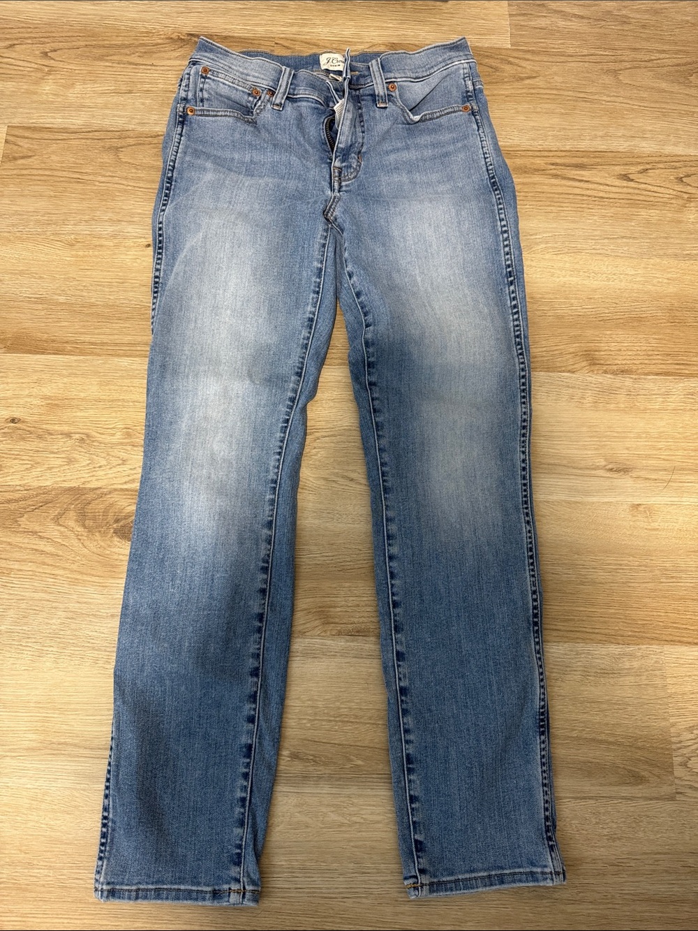 J. Crew 9’ Vintage Straight Blue Straight Leg Women's Jeans size 27T